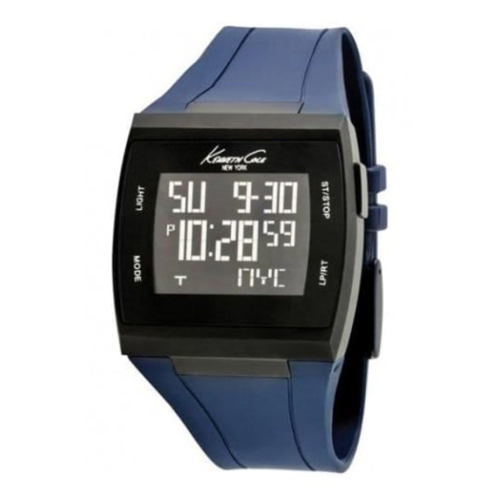 Gents Touch Screen Navy Blue Digital Watch