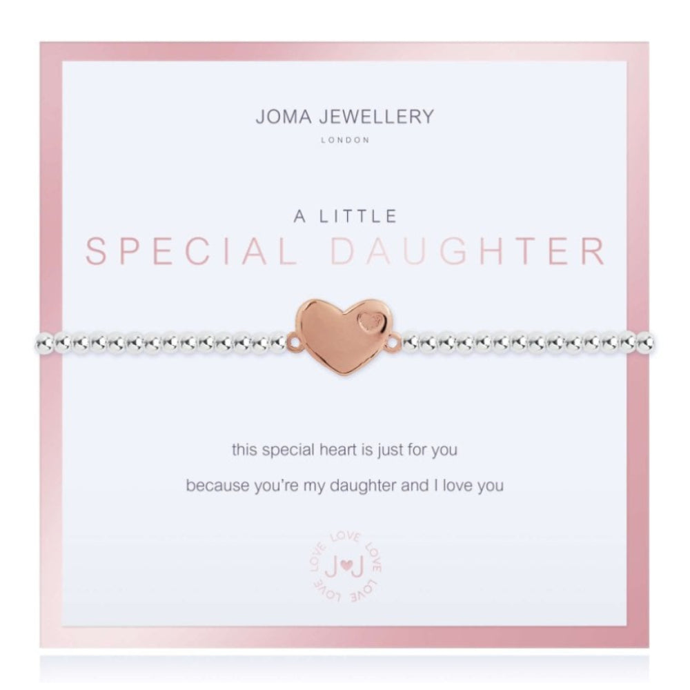 Beautifully Boxed A Littles| Special Daughter | Bracelet |17.5cm Stretch