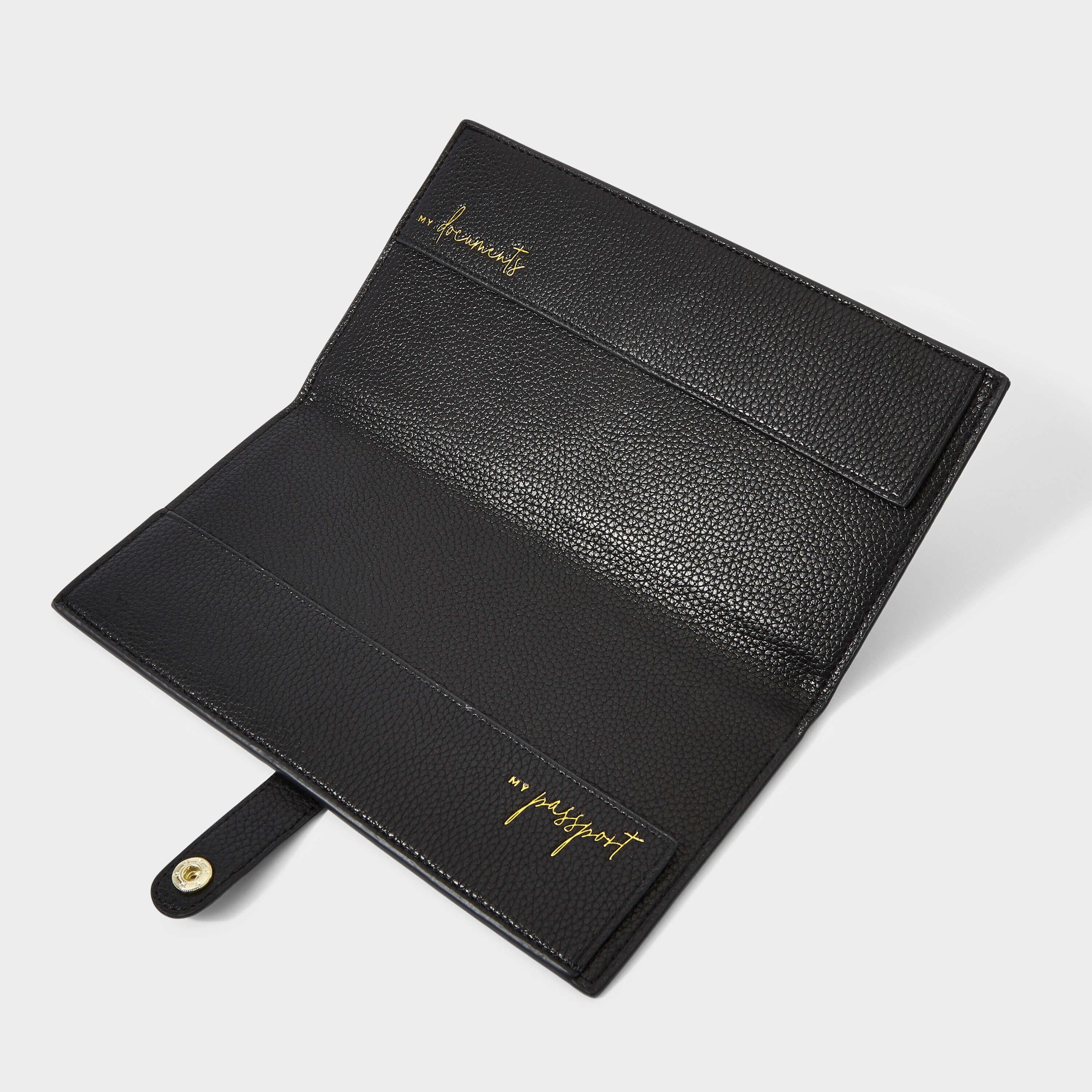 Travel Wallet | Follow Your Dreams | Black