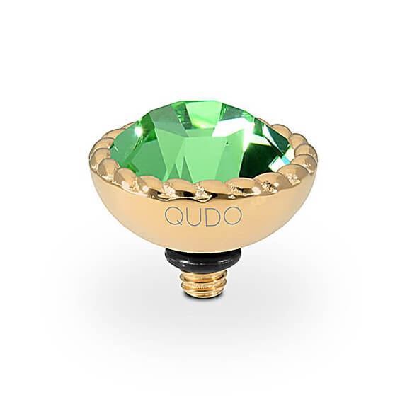 Interc Bocconi YG Peridot 11mm Top