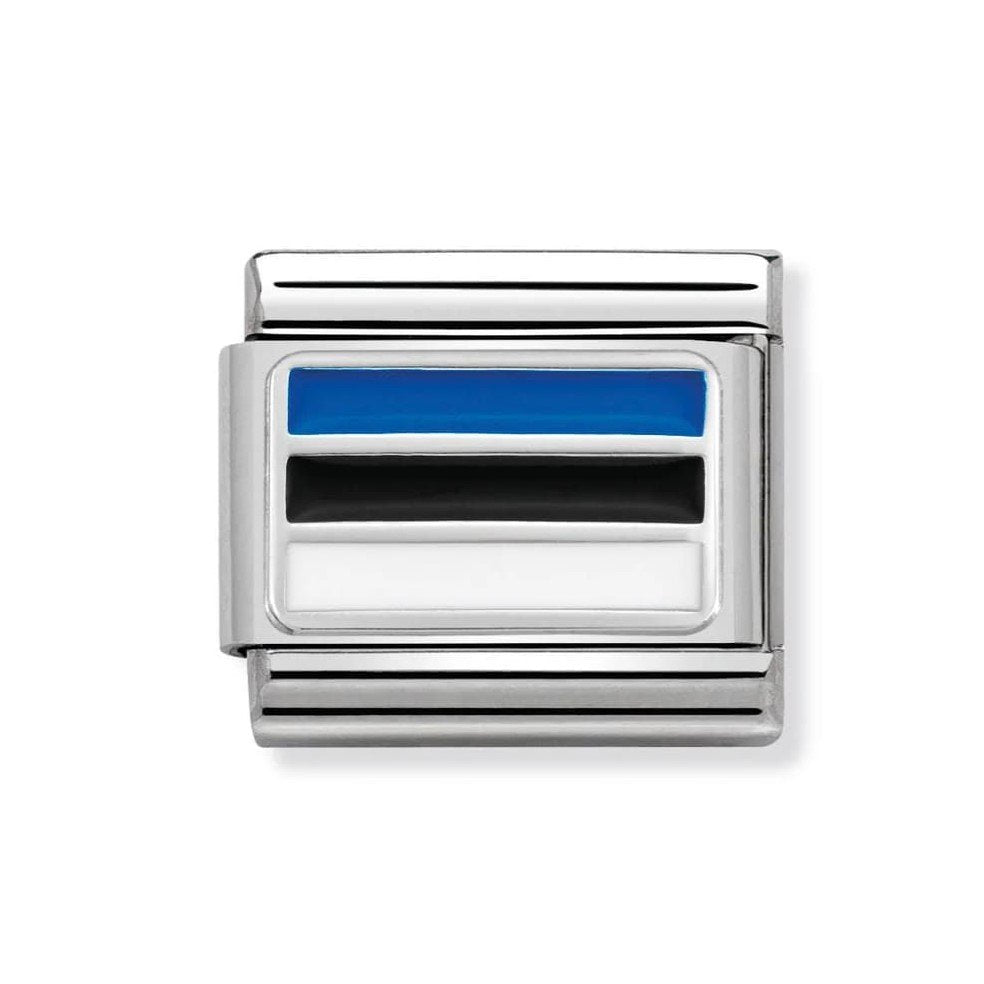Composable Classic Estonia Link In Enamel & 925 Silver