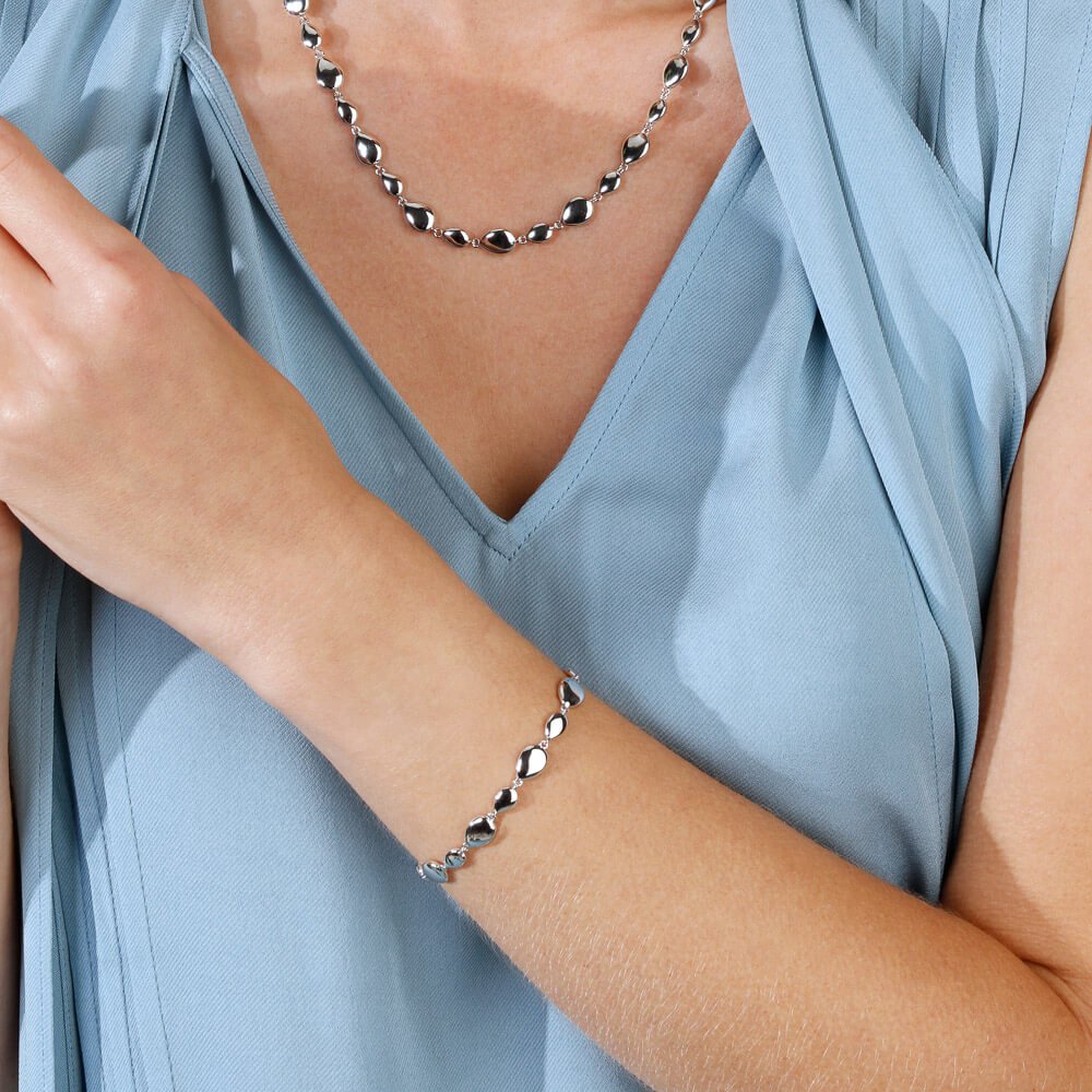 Coast Pebbles Linking Pebbles Bracelet (H)