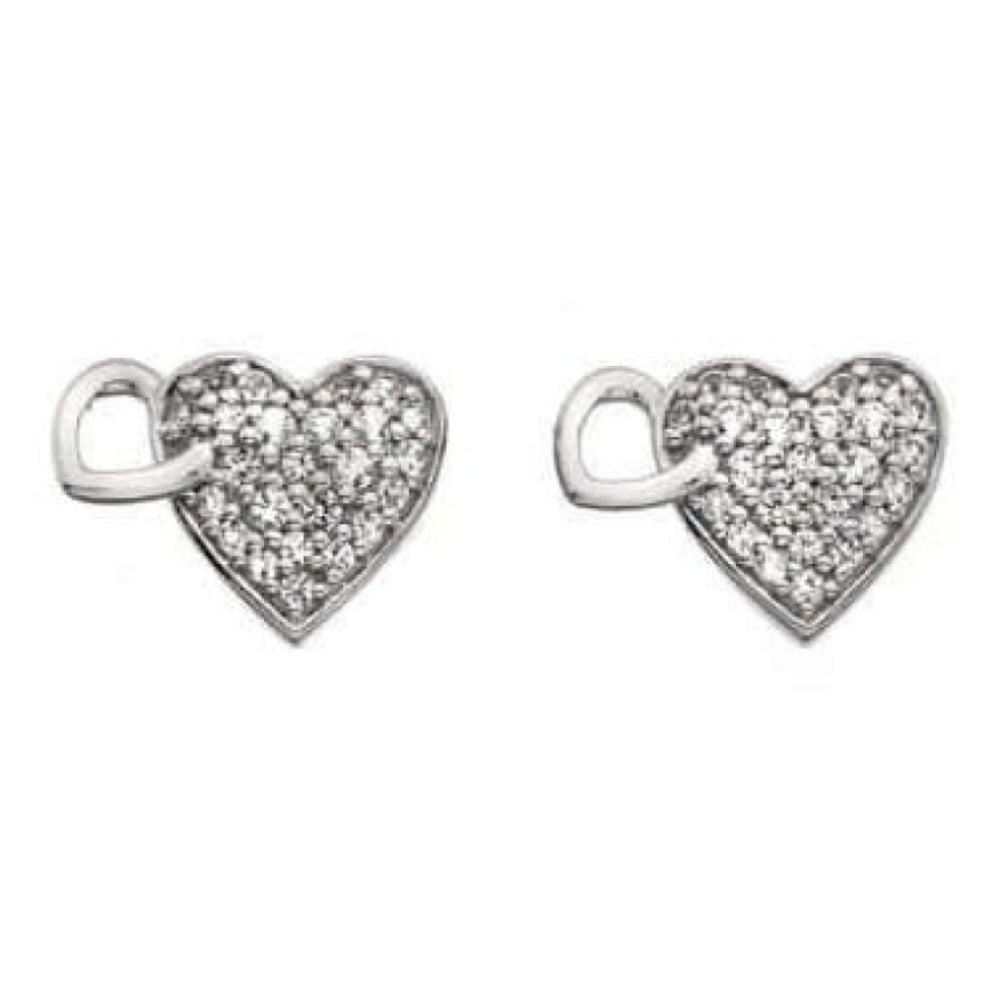 Togetherness Heart Earrings