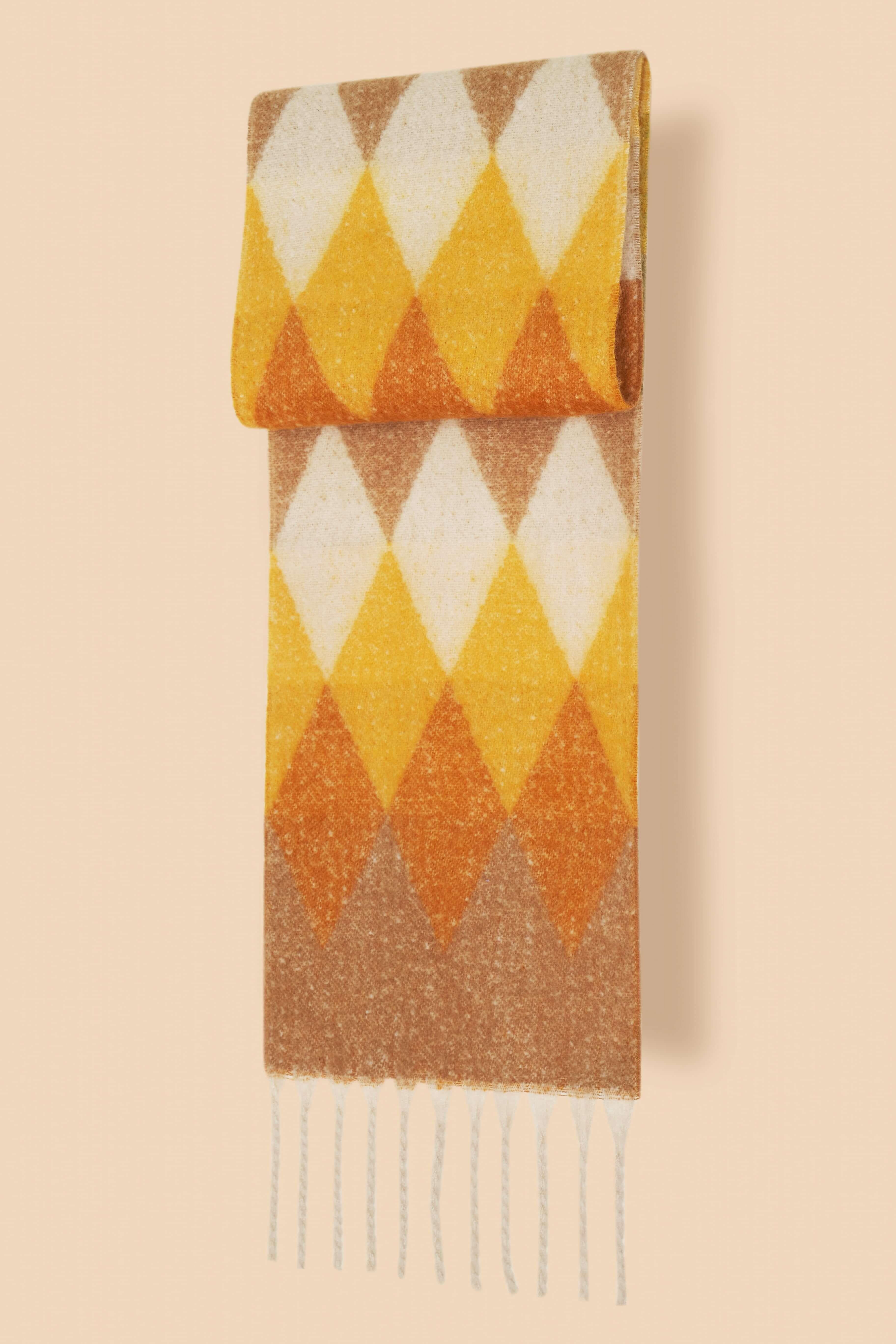 Lulu Cosy Scarf - Mustard Mix