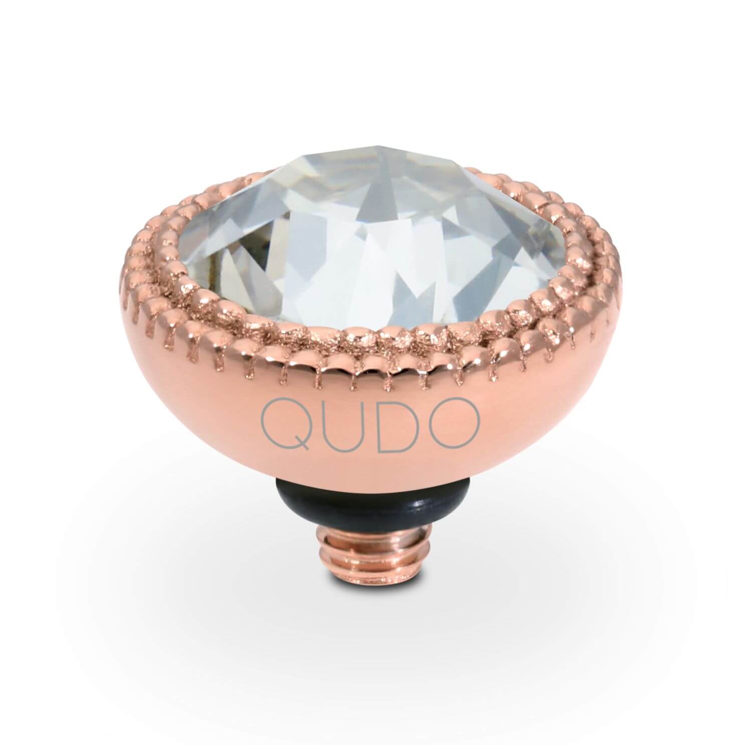 FABERO (RG/P) 8mm Silver Shade Ring Top