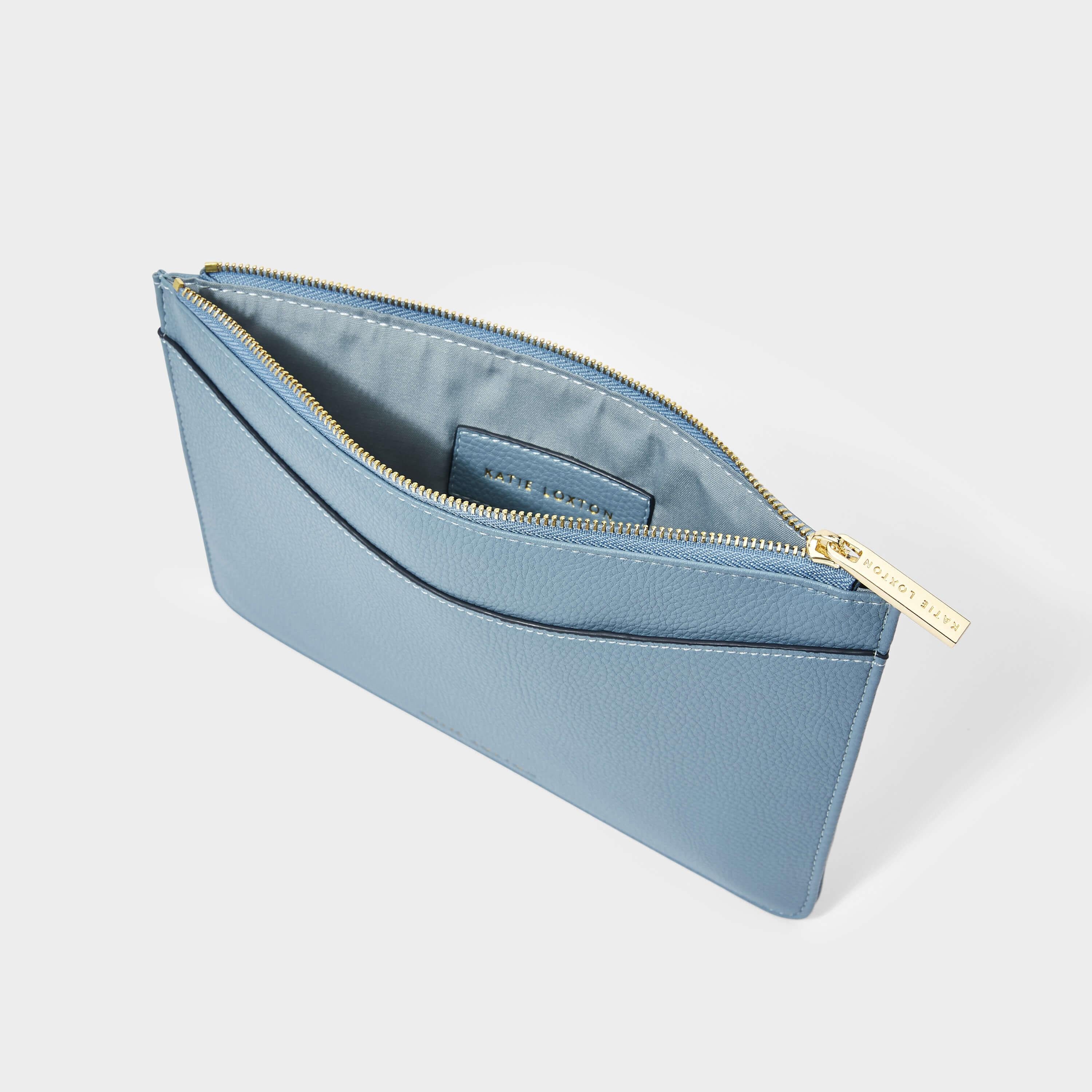Cara Pouch | Blue | 16 X 24 X 1.5cm