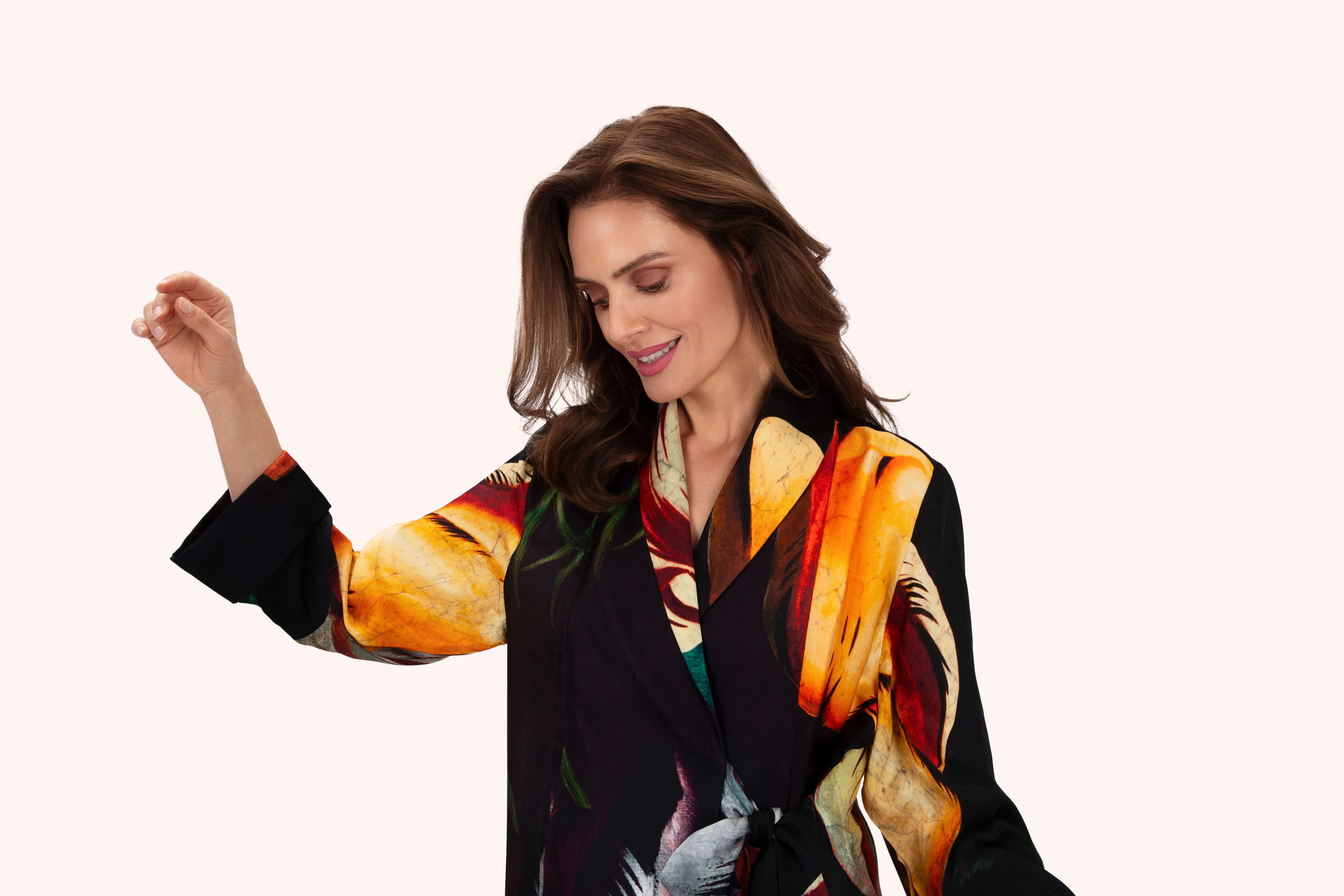 Lux Co-Ords - Midnight Posy