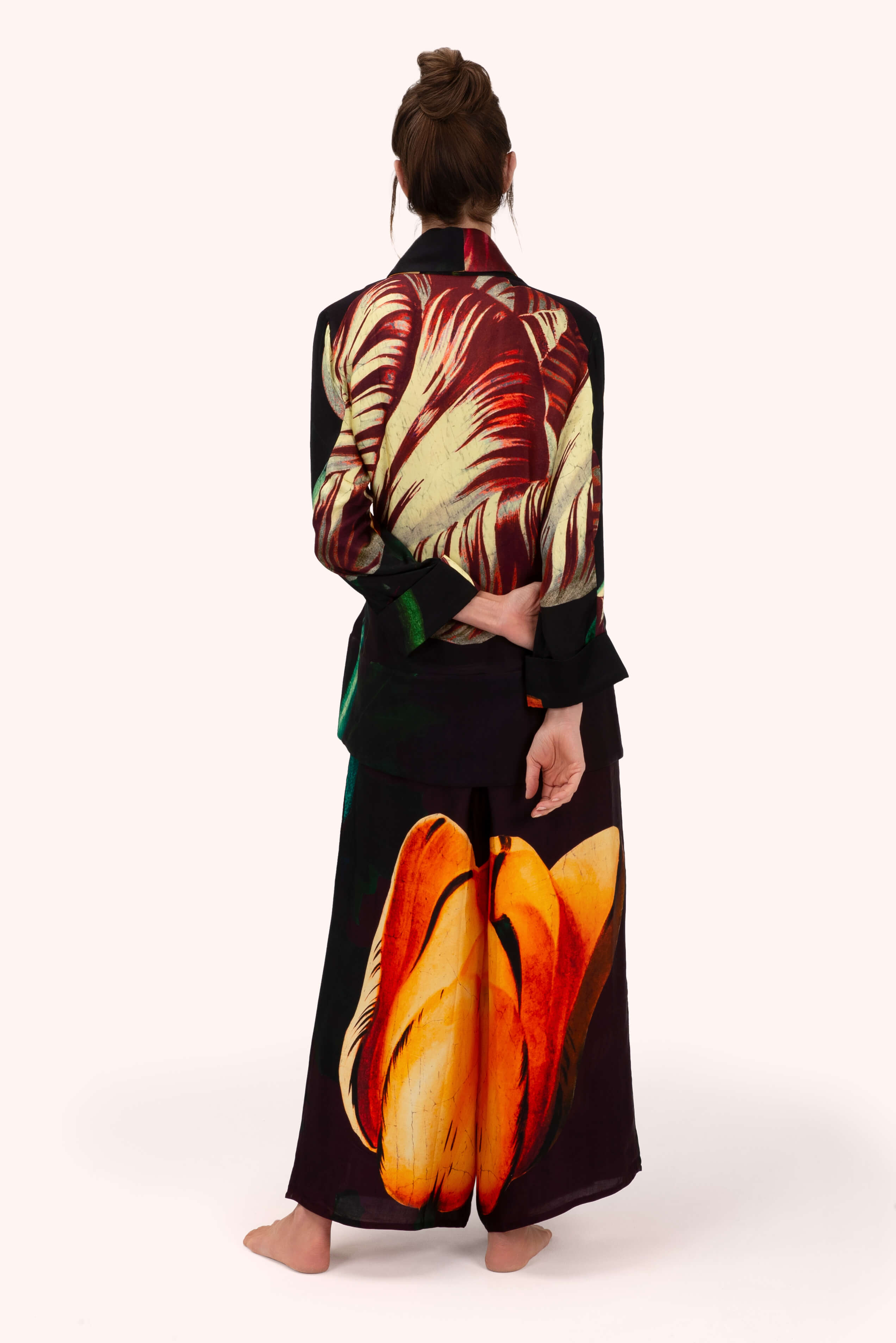 Lux Co-Ords - Midnight Posy