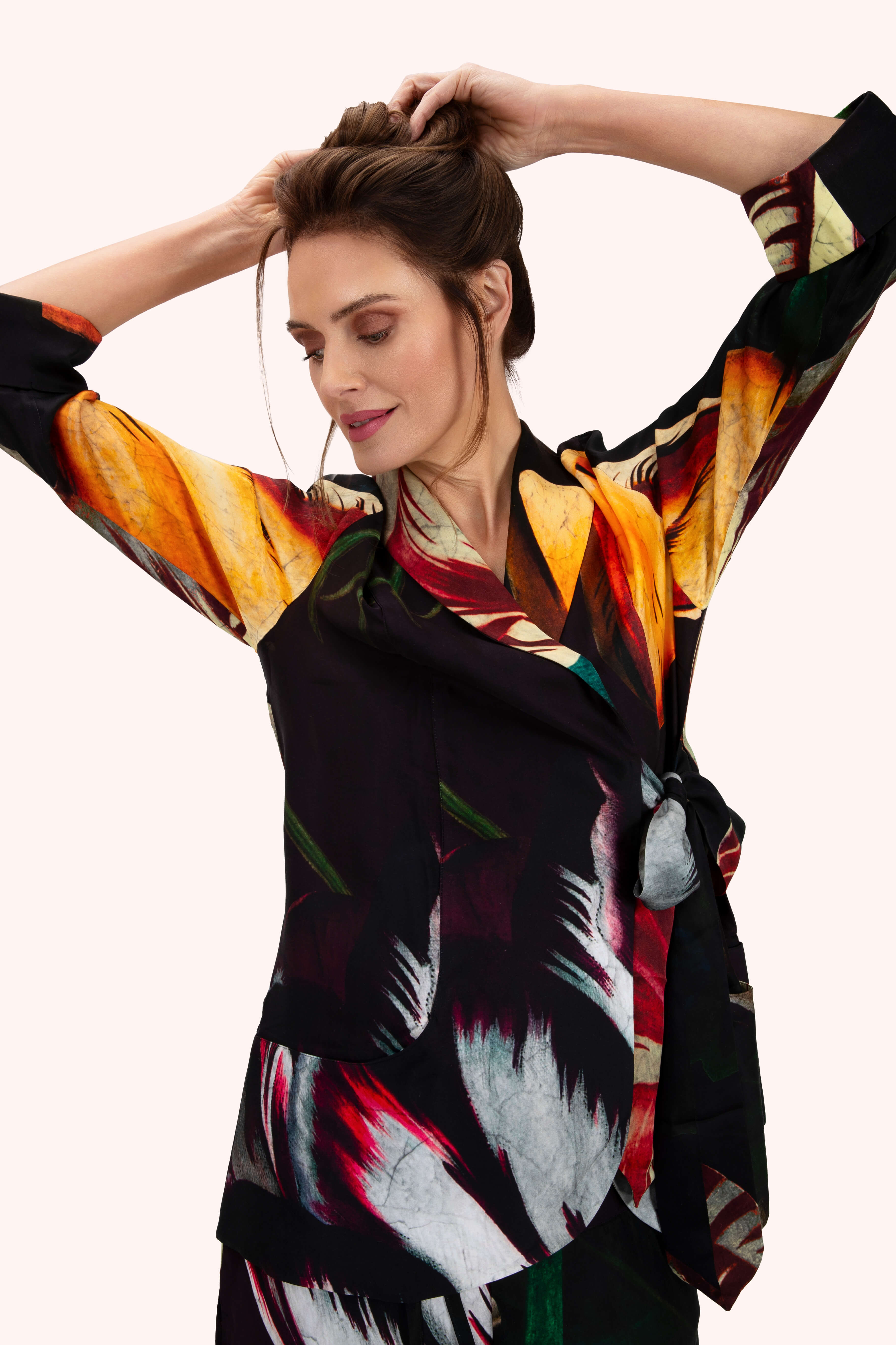 Lux Co-Ords - Midnight Posy