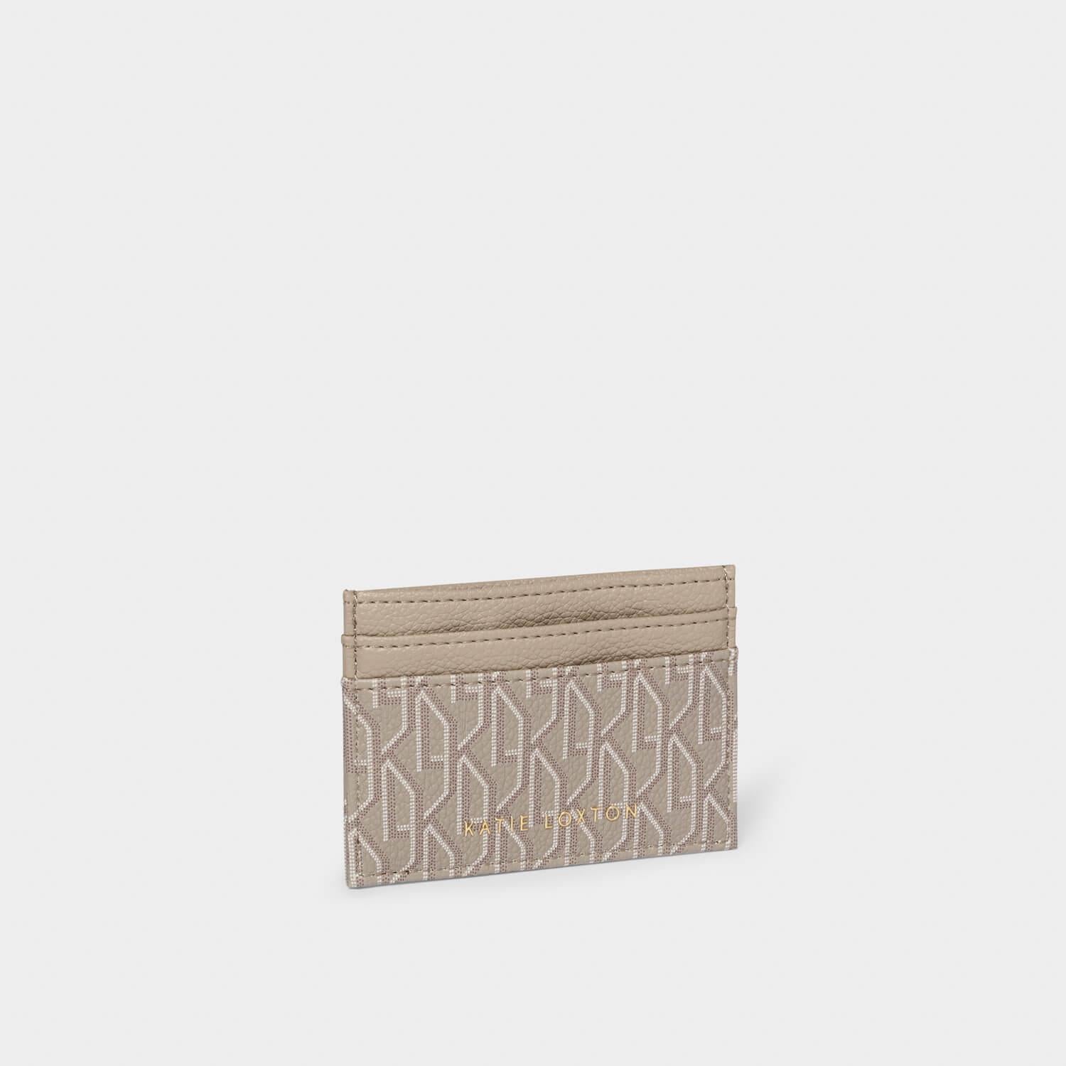 Signature Cardholder in Taupe