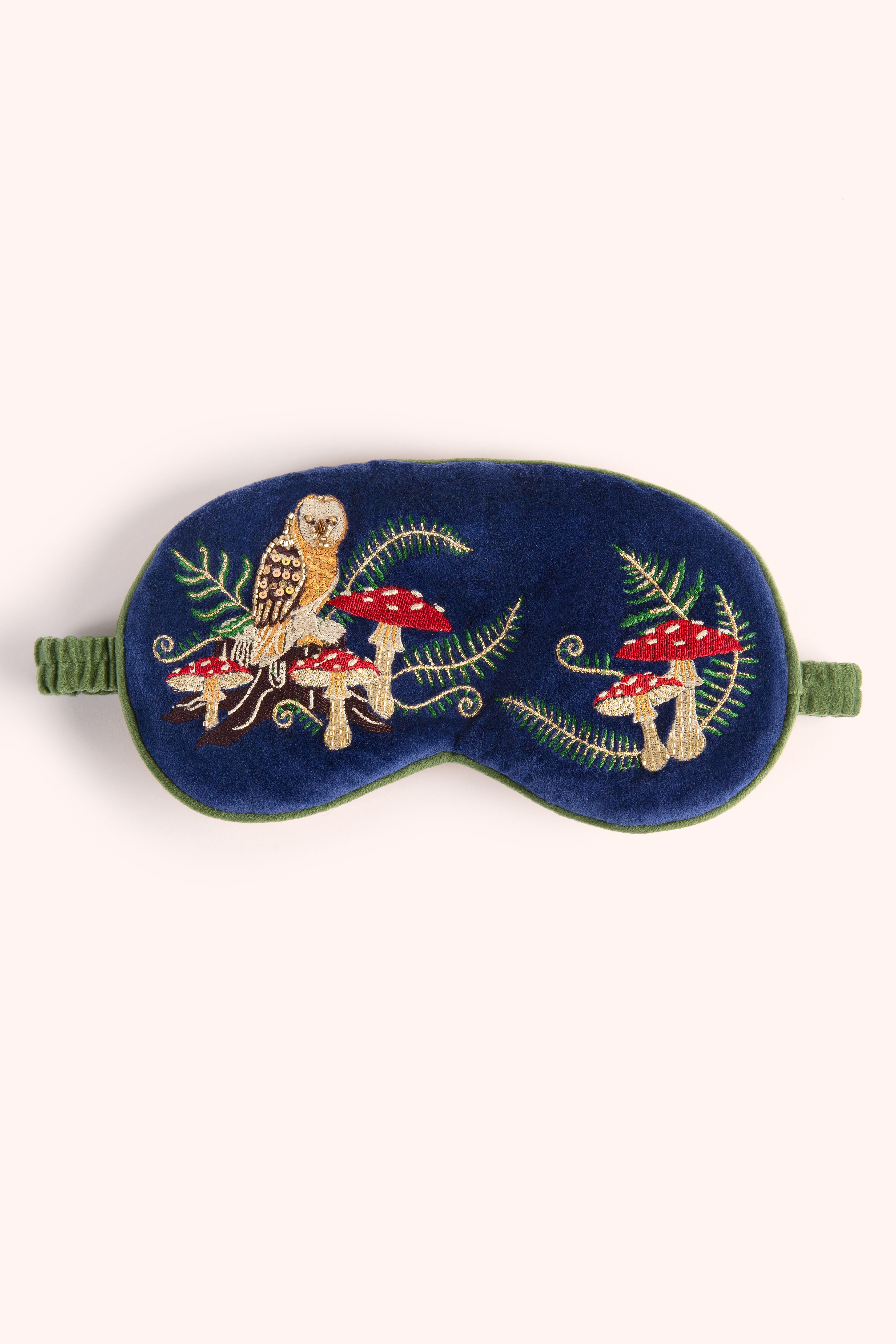 Lavender Eye Masks - Woodland Owl