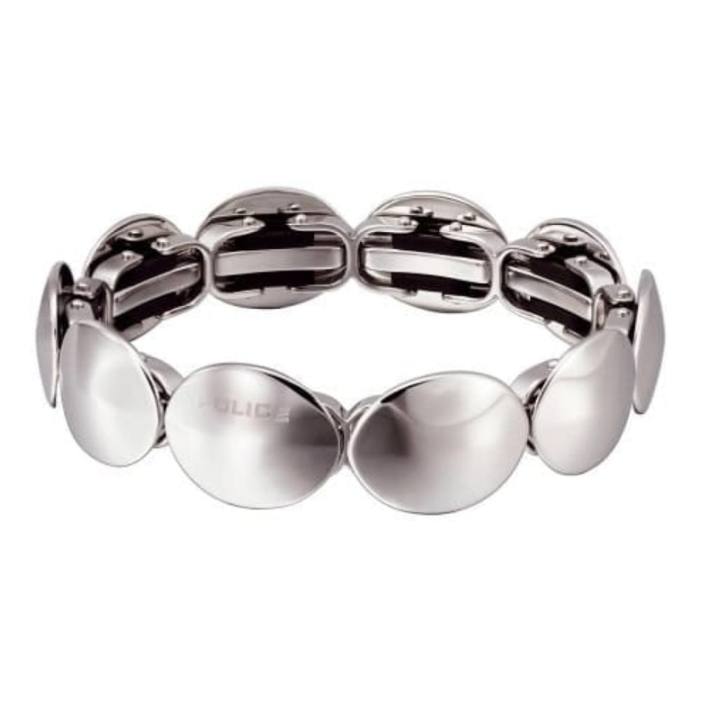 Gents Police Stainless Steel Silver Bracelet