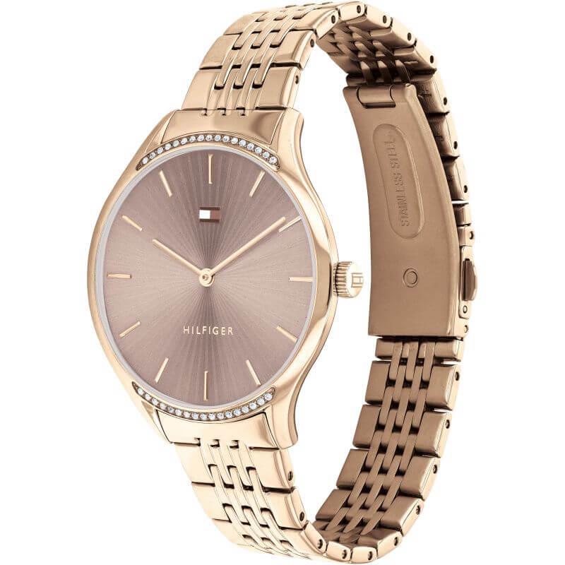 Rose Gold Bracelet Gray Womens Watch