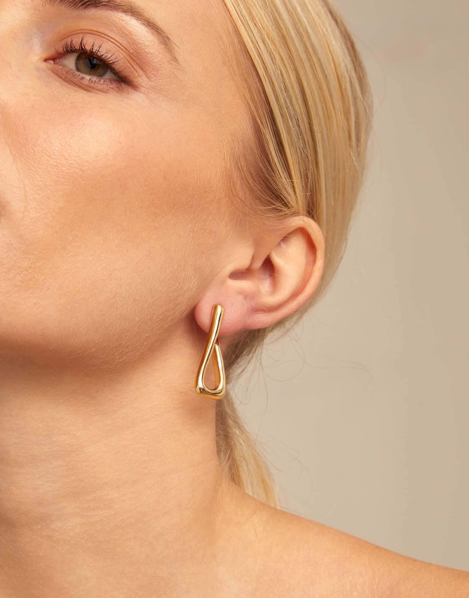 18k Gold Plated Earrings For U
