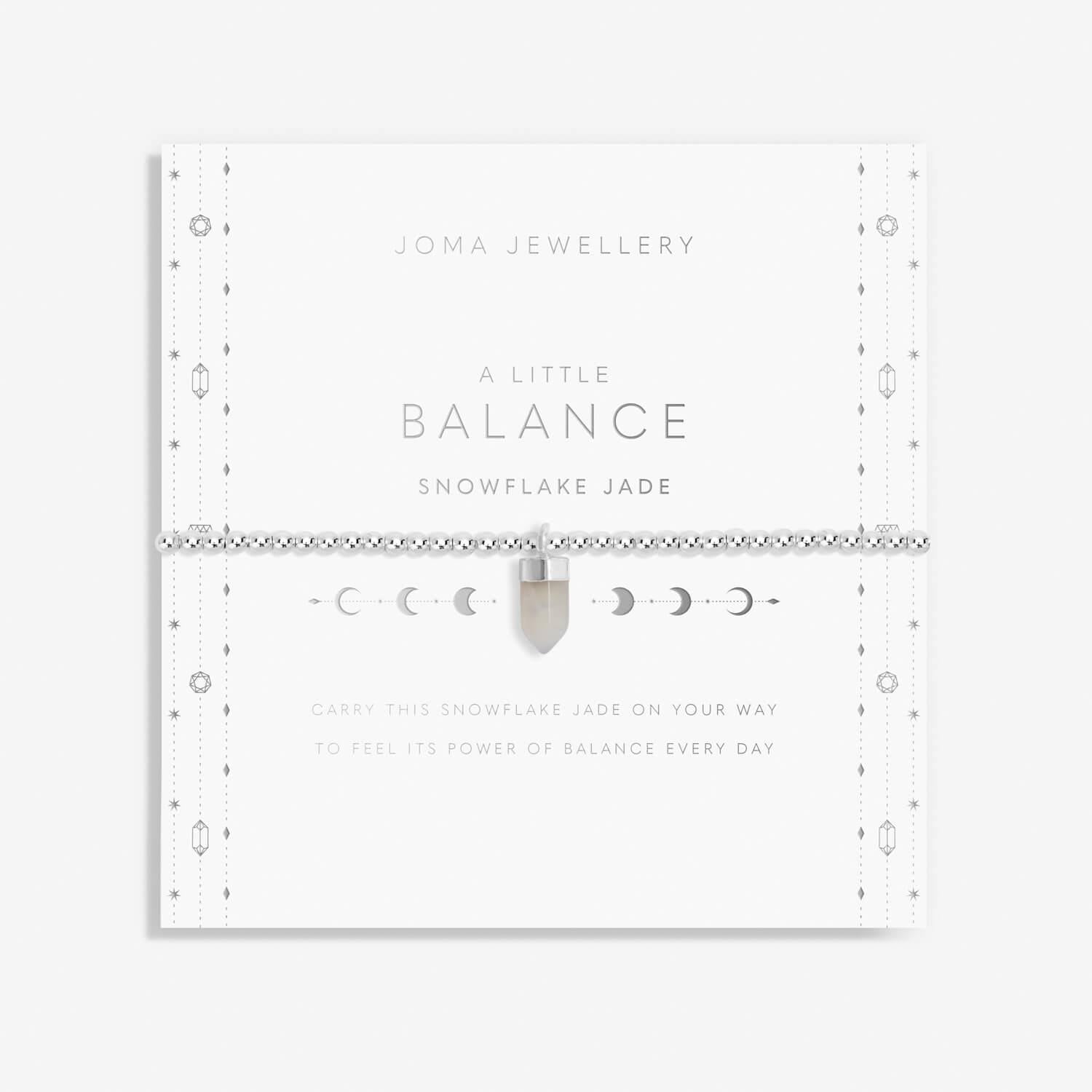 Affirmation Crystal A Little 'Balance' Bracelet