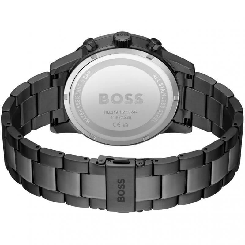 Allure Grey Dial Grey Stainless Steel Bracelet Gents Watch