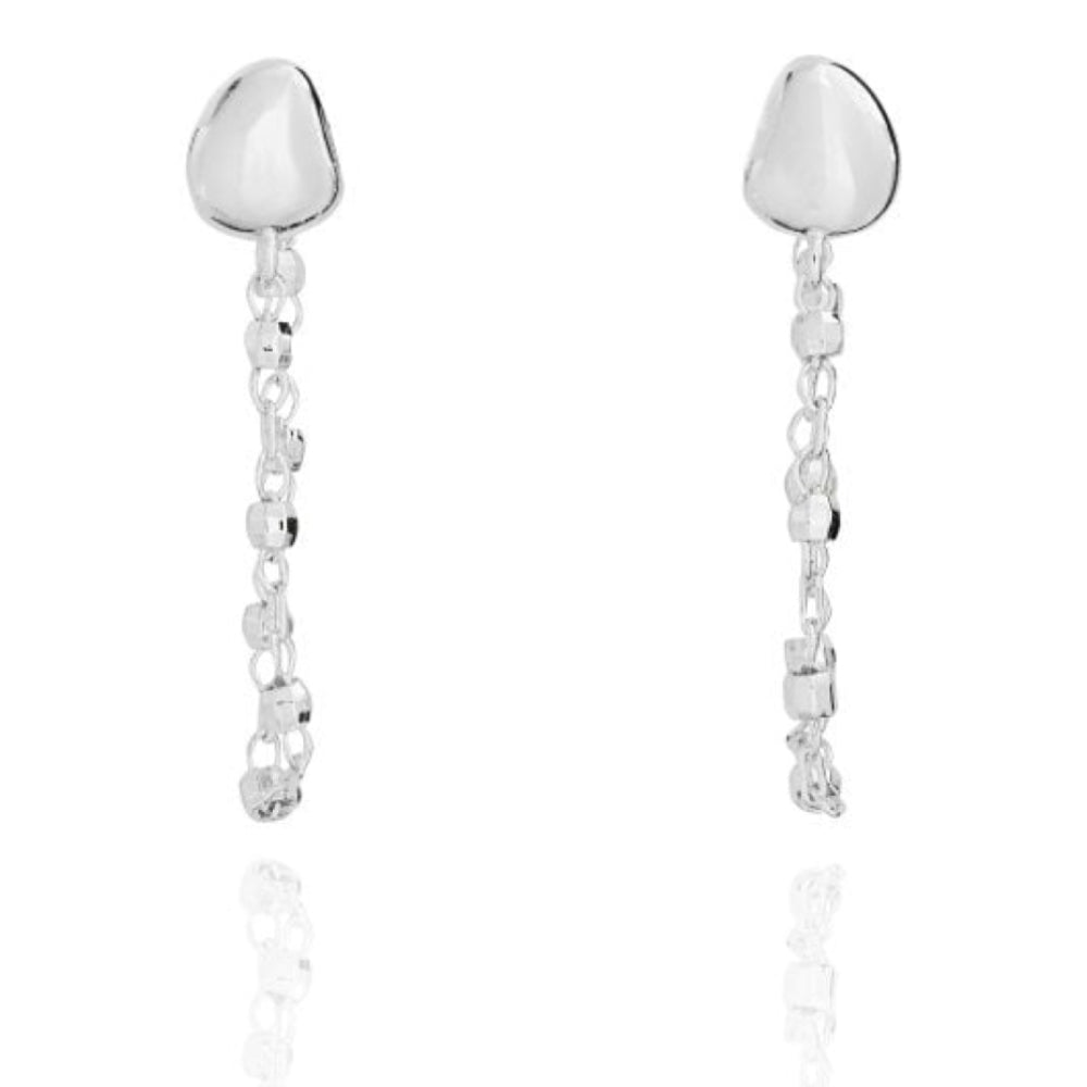 Orla | Facet Chain Earrings | 5cm Chain Length