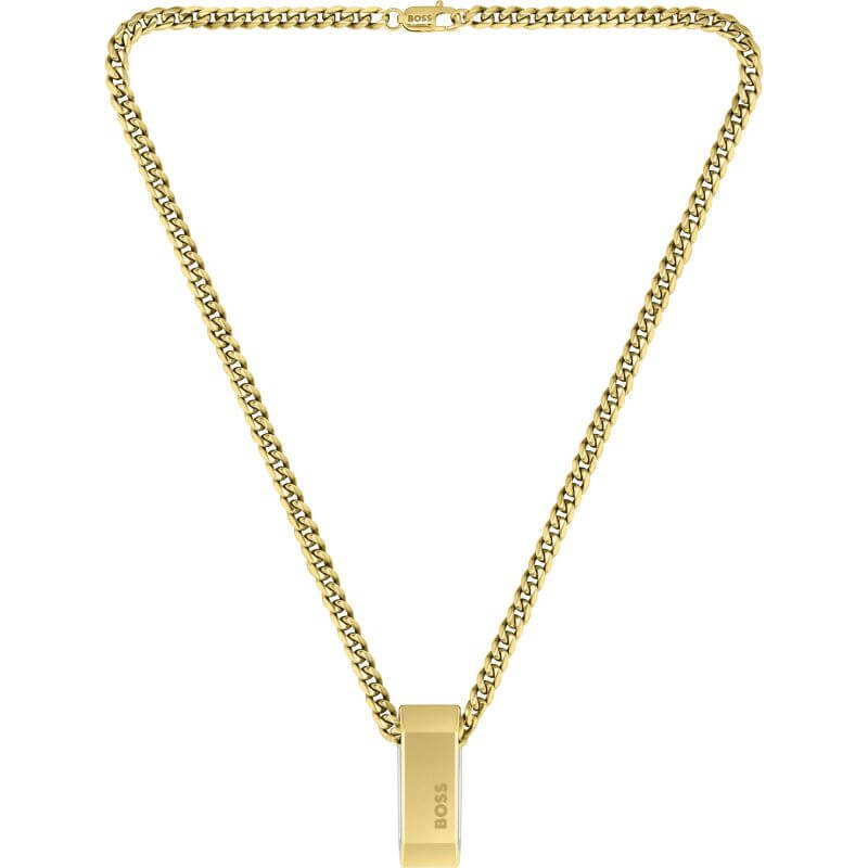 Carter Gold Plated Chain Gents Necklace