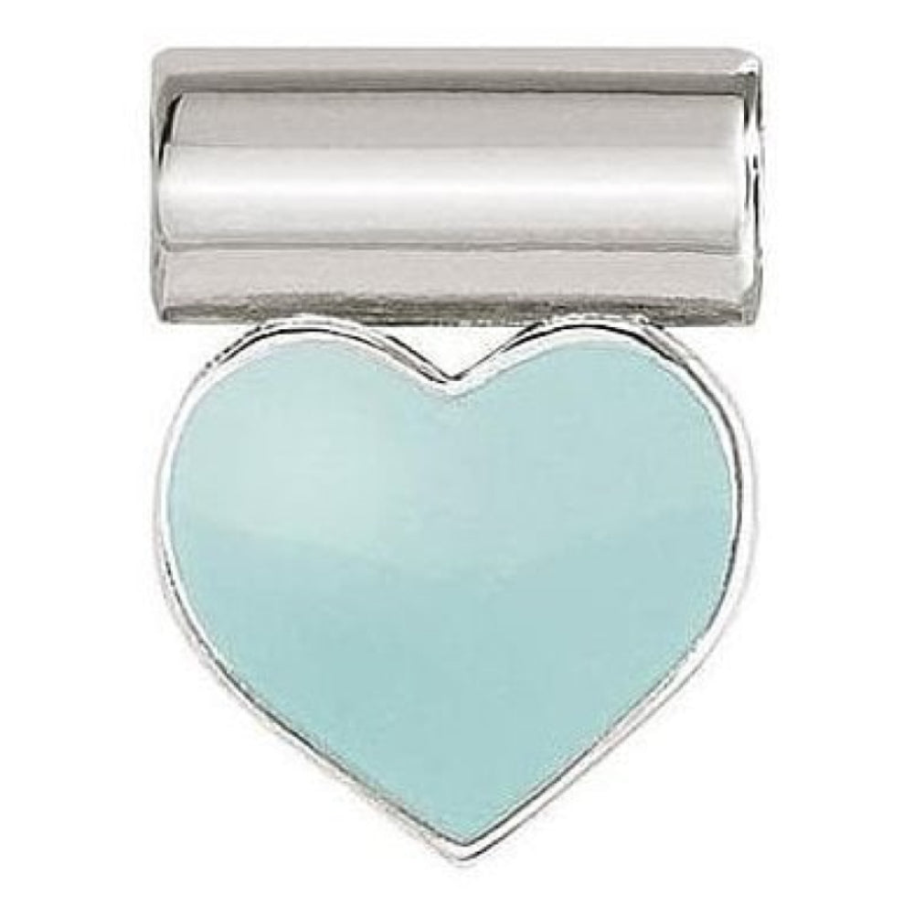 SeiMia Symbols In 925 Silver & Enamel Green Heart