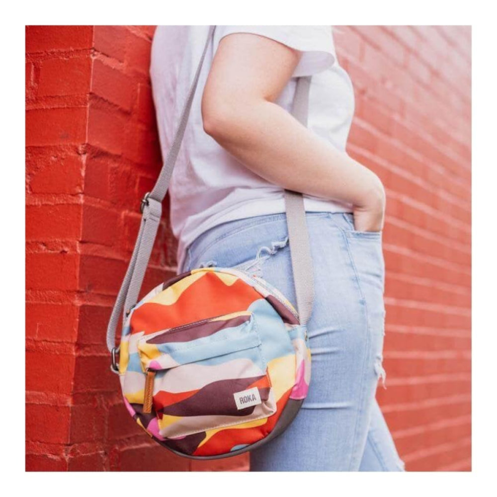 Paddington B Small Sustainable Cross Body Retro Camo