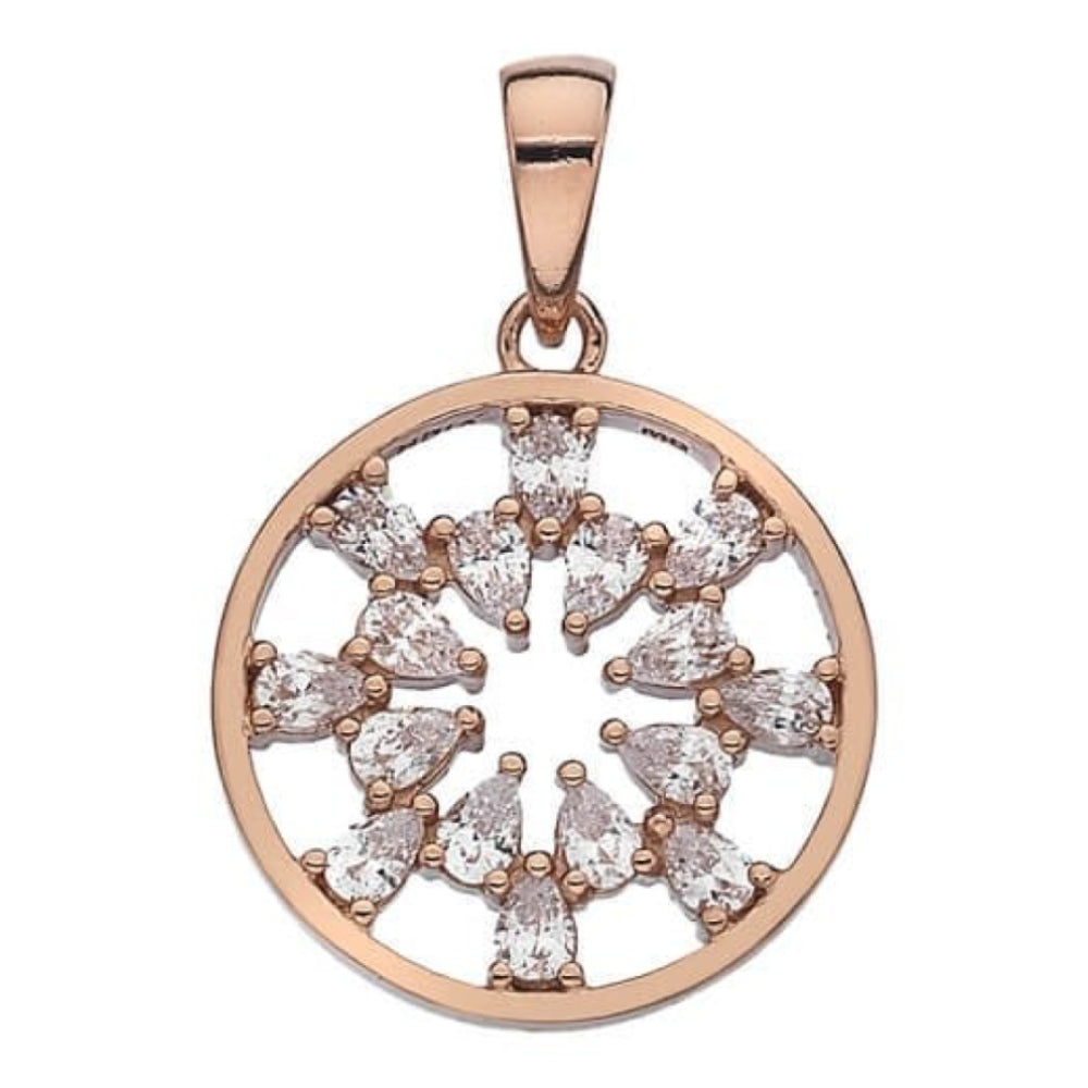 Rose Gold Plated Passion Layer Pendant