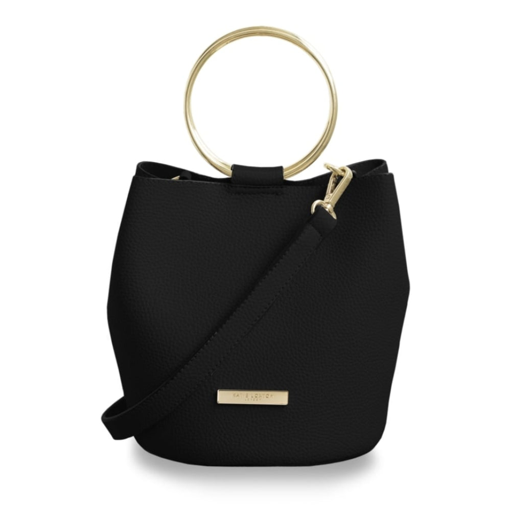 SUKI BUCKET BAG - black - 20x18x6cm