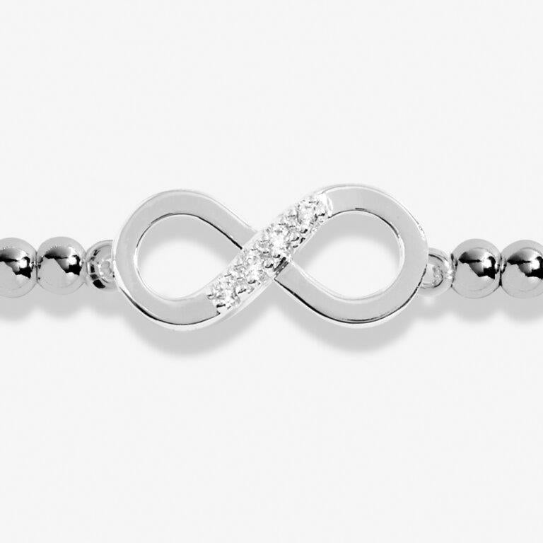 A Little 'Forever' Silver Plated Bracelet