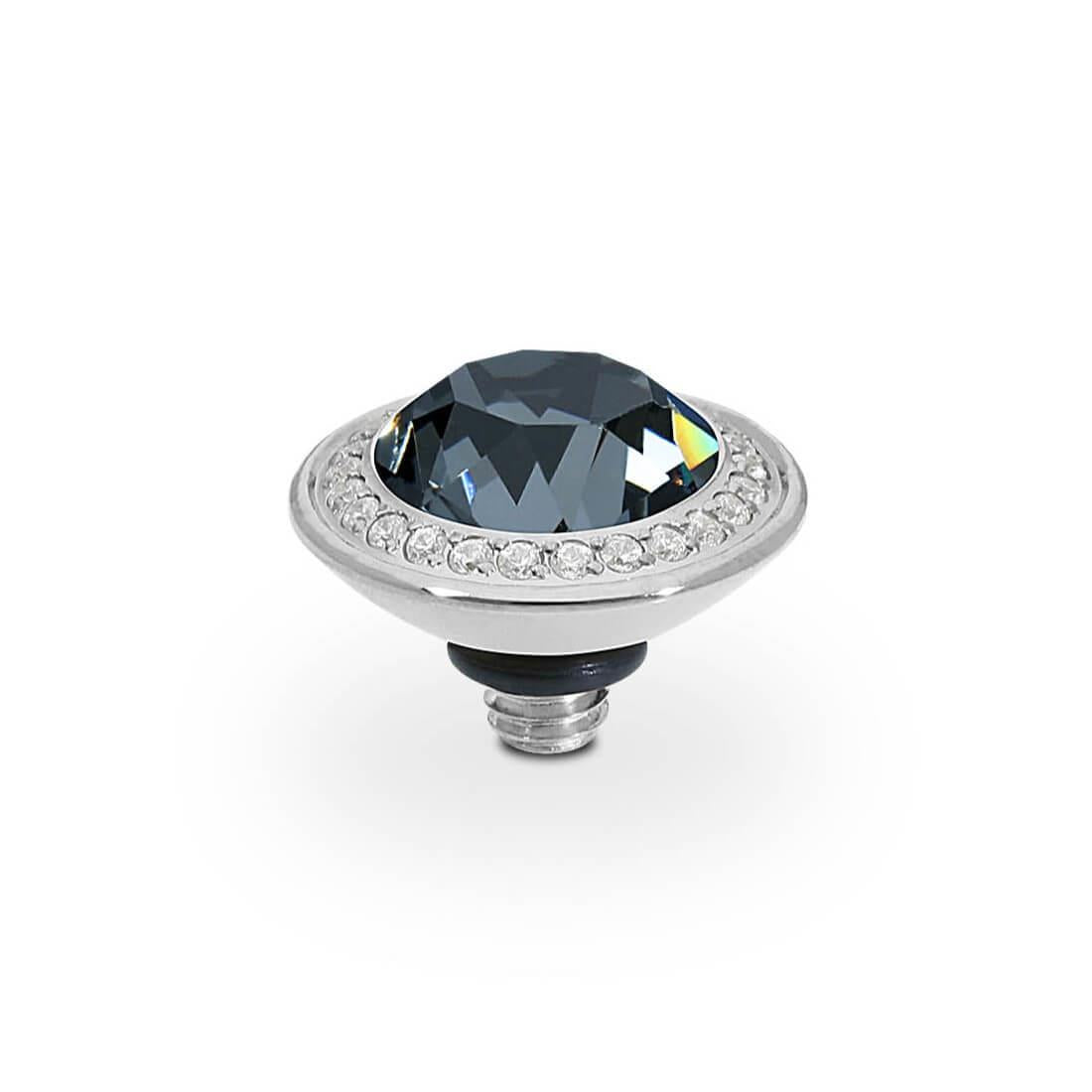 Tondo Deluxe Crystal Silver Night 9mm Top (S/P)