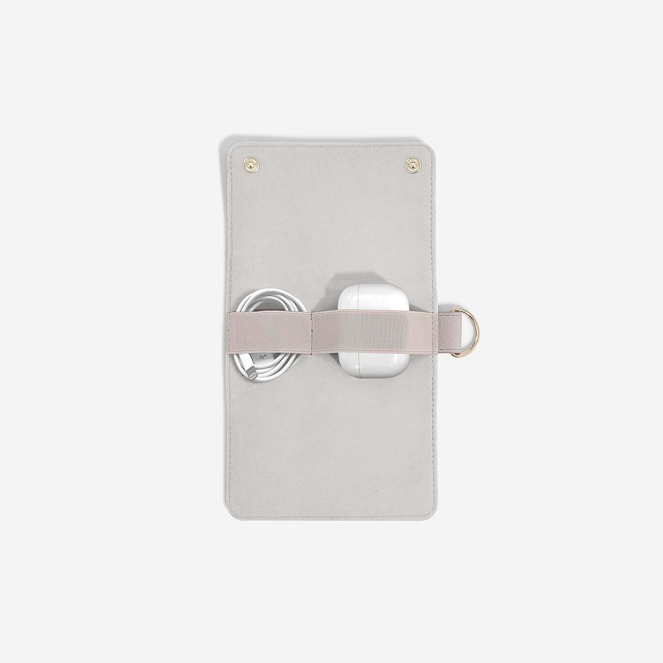 Taupe Compact Cable Tidy