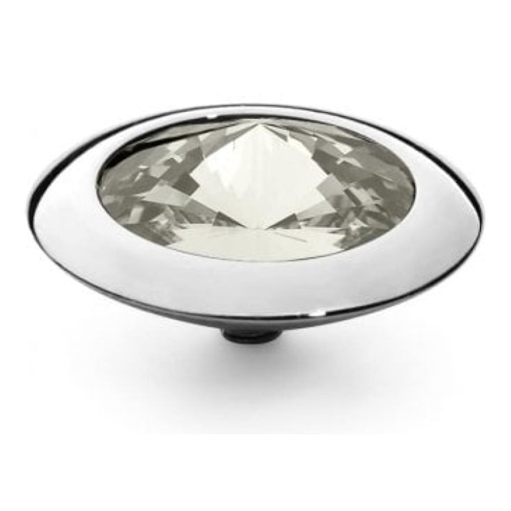 Famosa Silver 16mm Tondo Ring Top Silver Shade