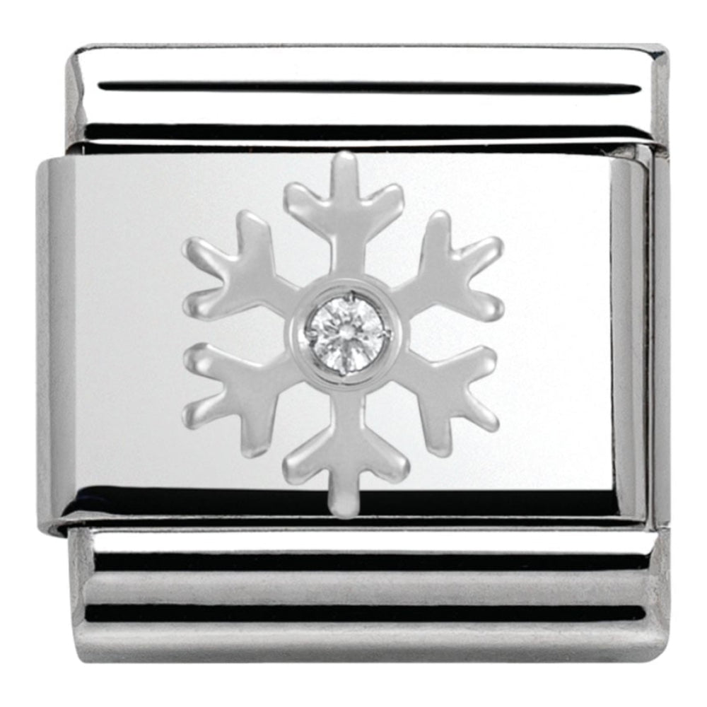 Classic CZ Snowflake Link