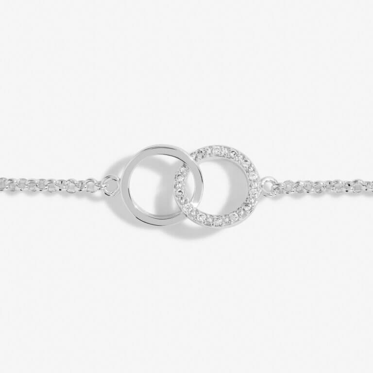 Infinity Links | Circle Bracelet | Silver | Bracelet | 19cm Adjustable