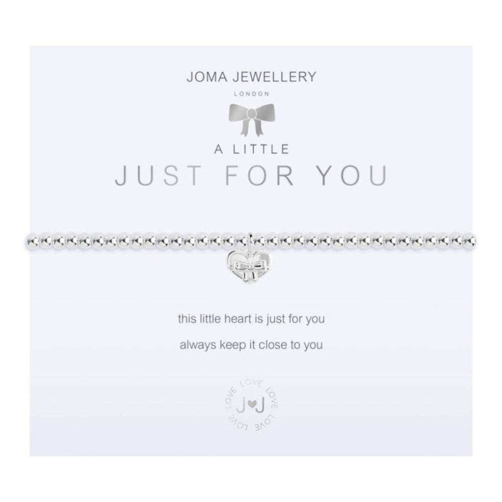 A Little | Just For You | Silver | Bracelet | 17.5cm Stretch