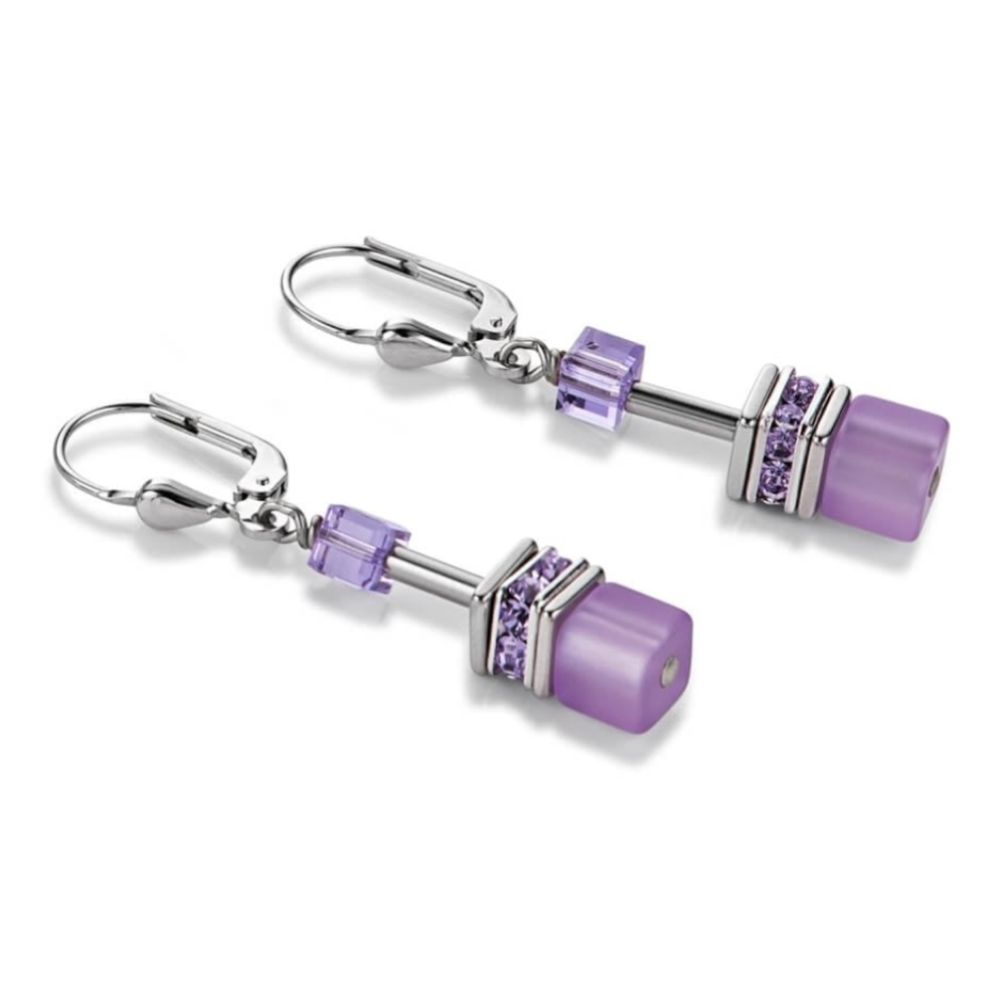 Geo Cube Earrings