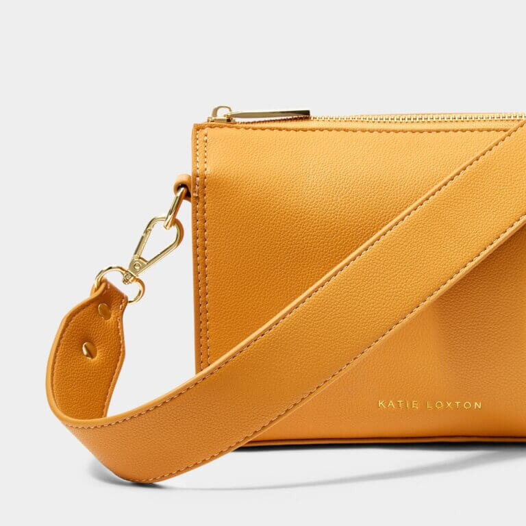 Zana Crossbody Bag | Dark Amber | 15cm X 21cm X 6cm