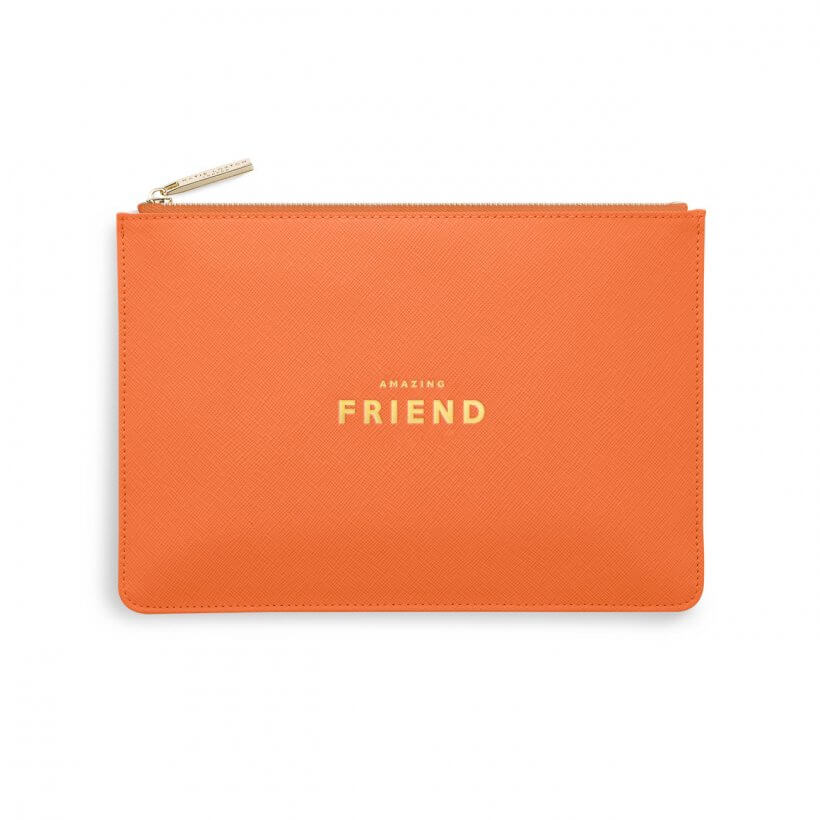 Perfect Pouch | Amazing Friend | Orange