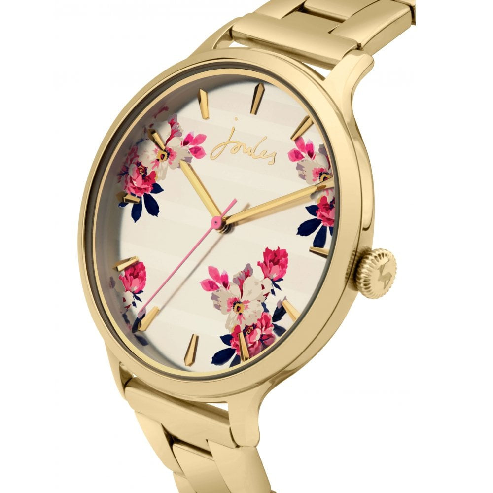Gold Bracelet Ladies Watch Gold Mirror Dial
