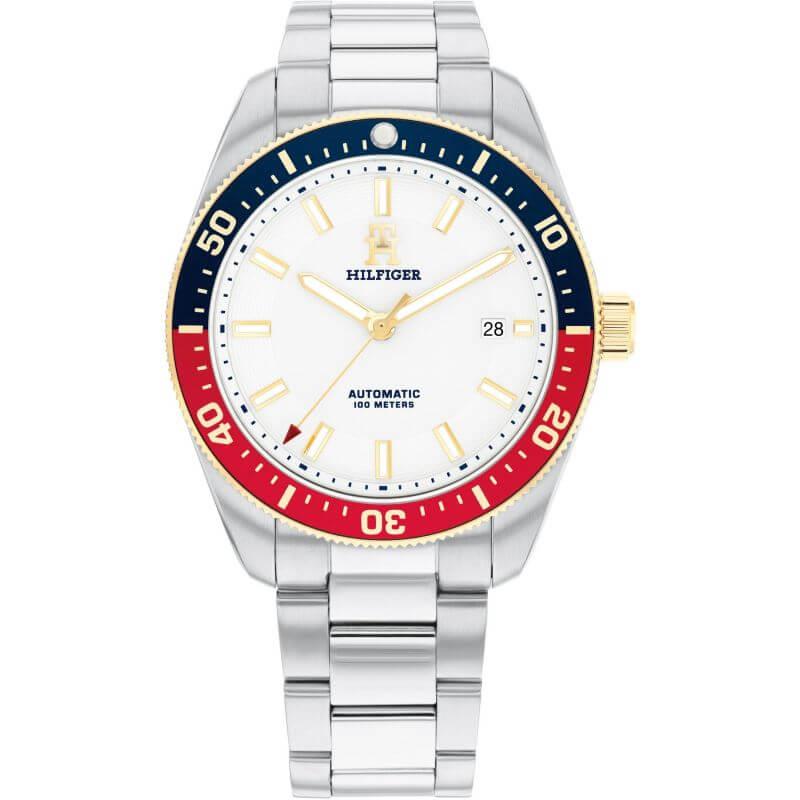 TH85 Automatic White Dial With SS Strap Watch