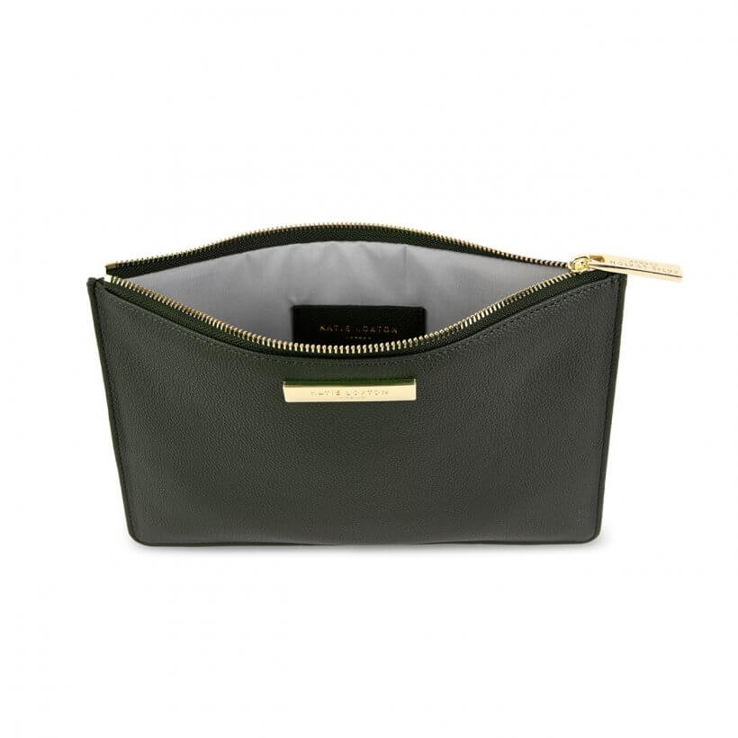 Soft Pebble Pouch | Sustainable Style | Khaki