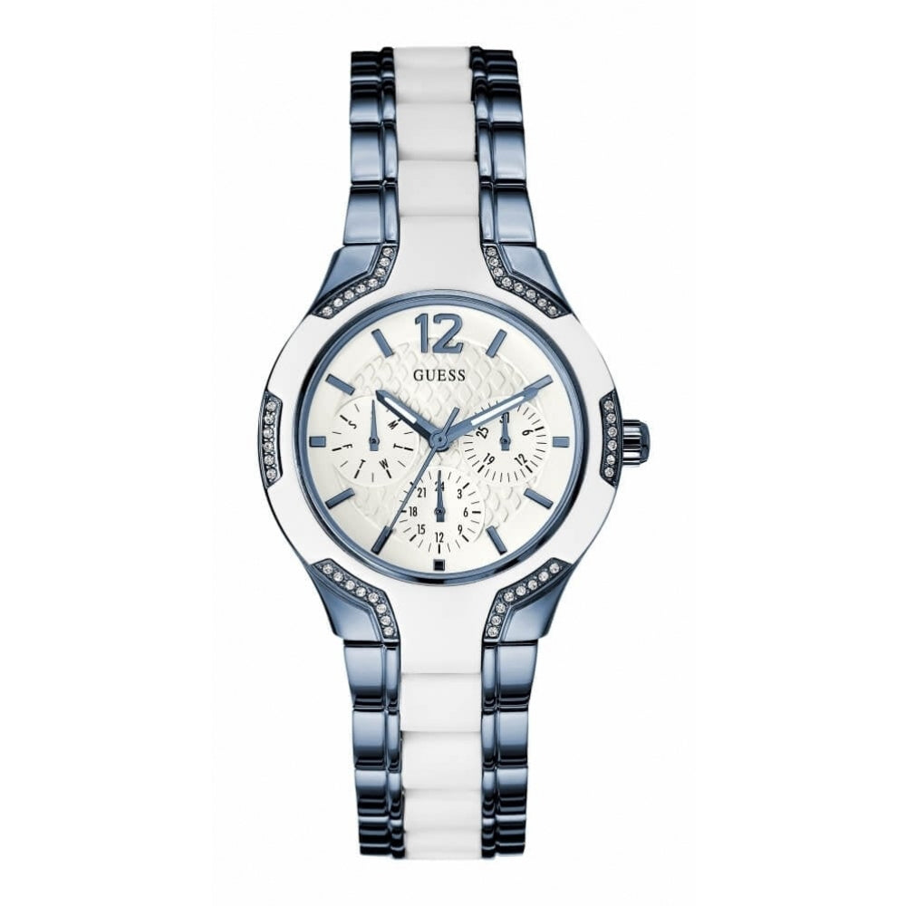 Stainless Steel Day Date Ladies Wristwatch