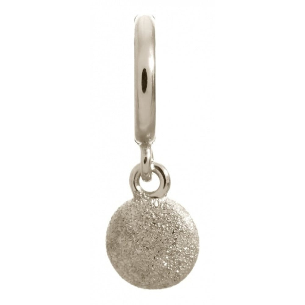 Sterling Silver Shiny Drop Charm