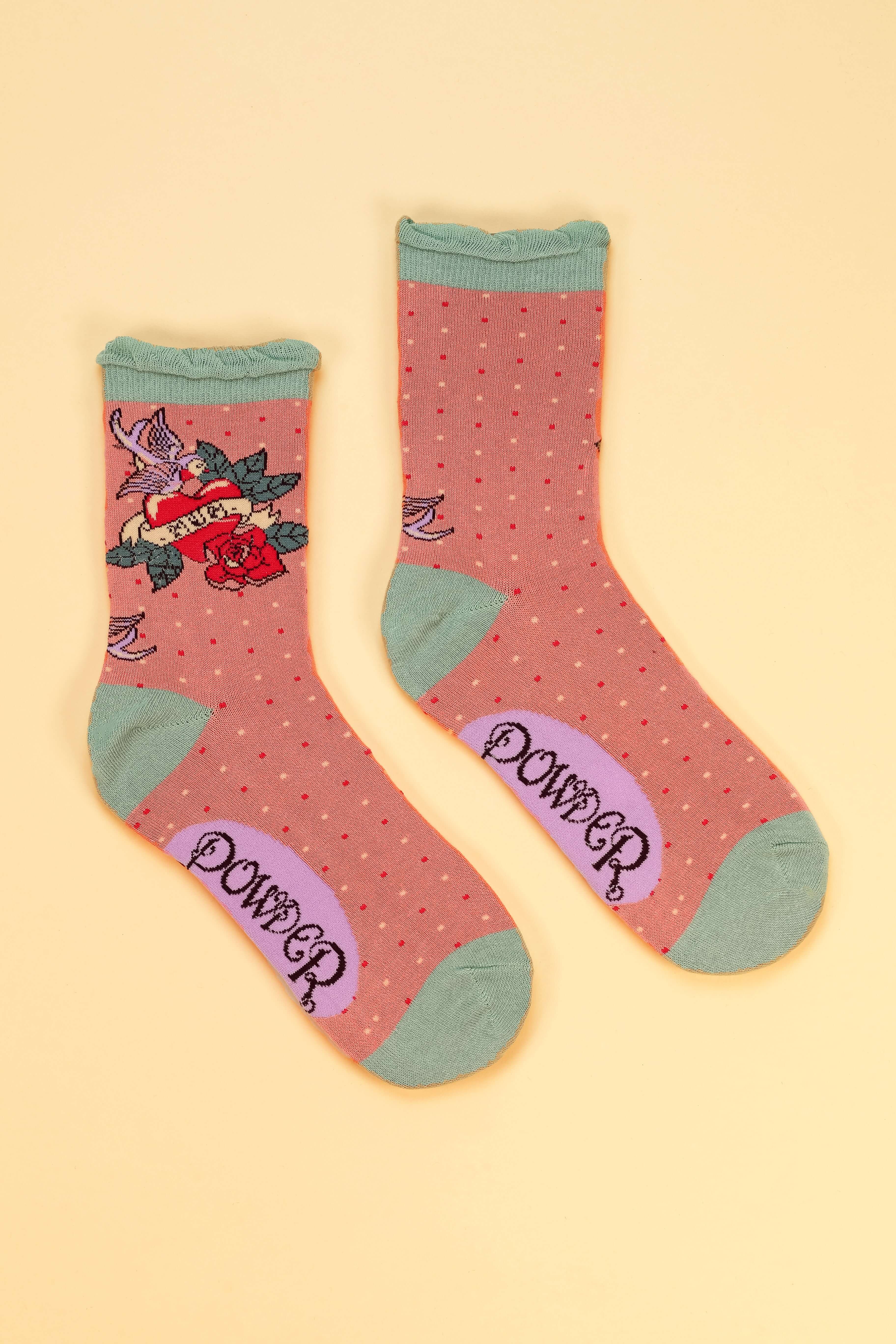 Tattoo Mum Ankle Socks