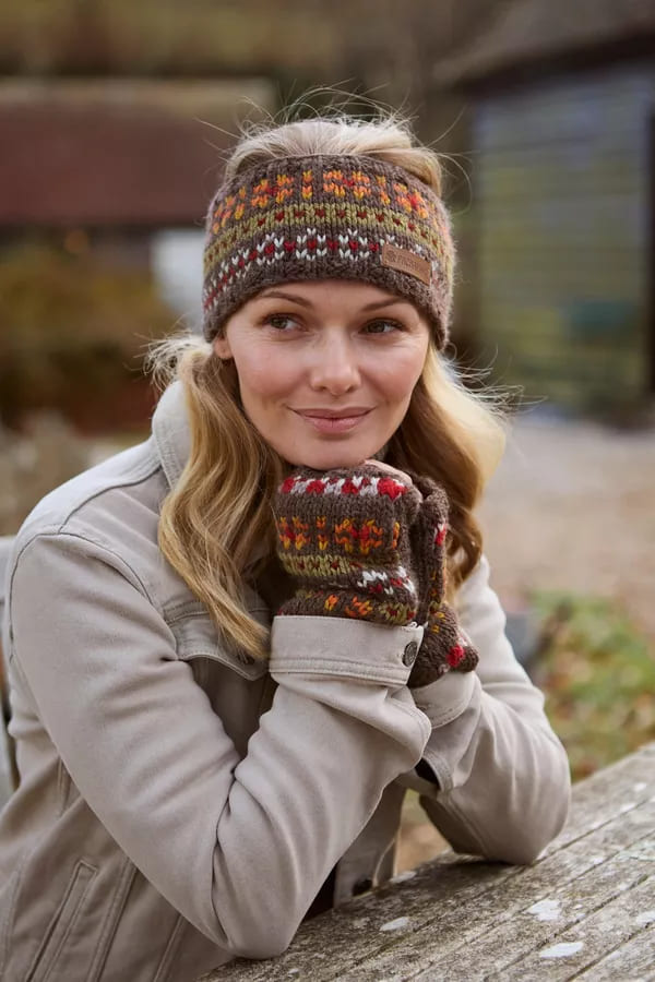 Inveraray Headband (Pure Merino) Earth