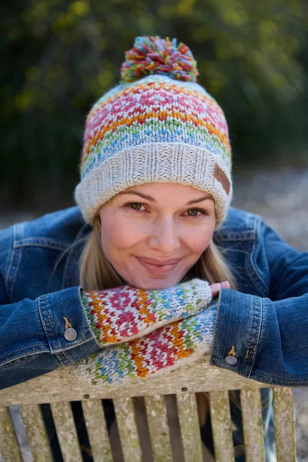 Killarney Handwarmer (Pure Merino) Oatmeal