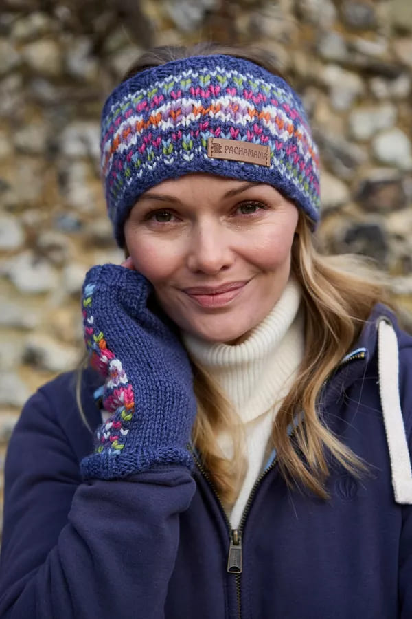 Killarney Headband (Pure Merino) Denim