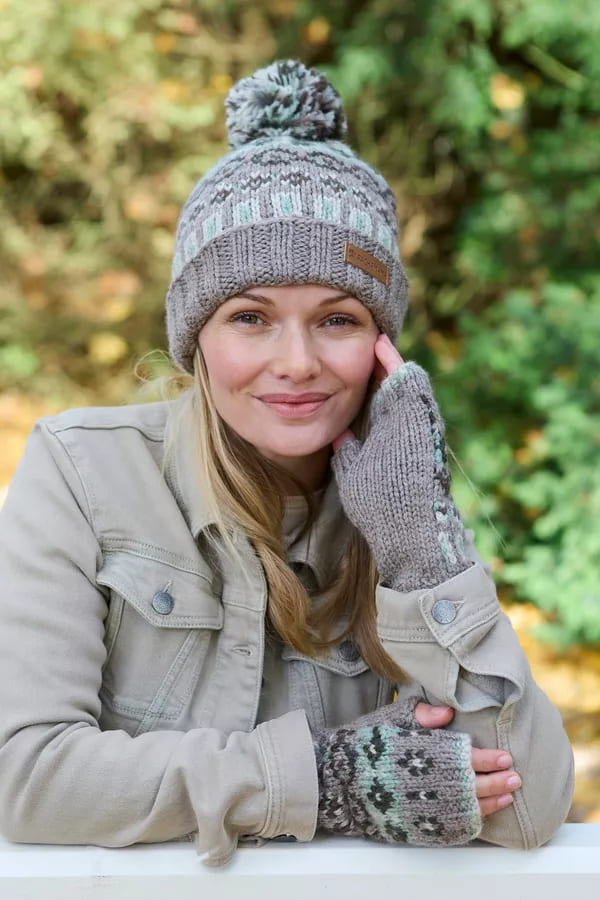 Loch Fyne Handwarmer (Pure Merino) Green