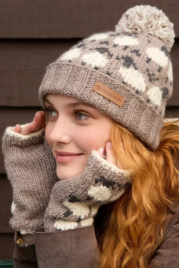 Merino Sheep Handwarmer Mushroom