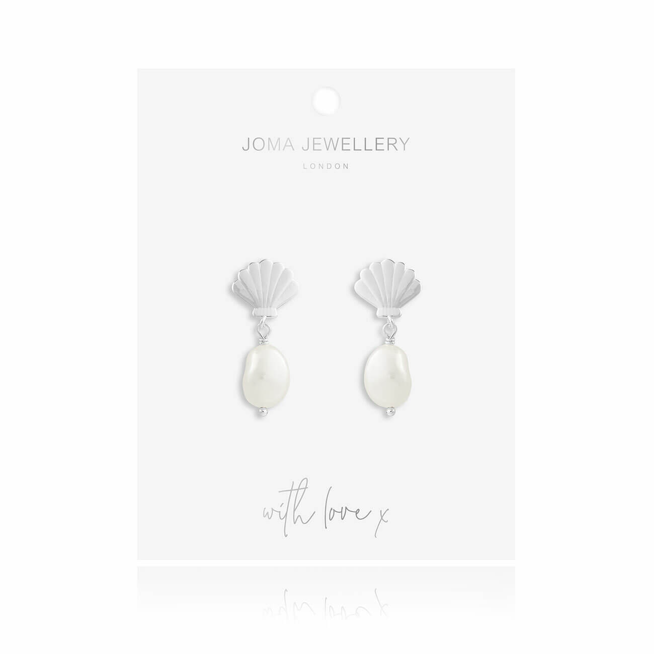 Serena | Silver | Shell Pearl | Earrings