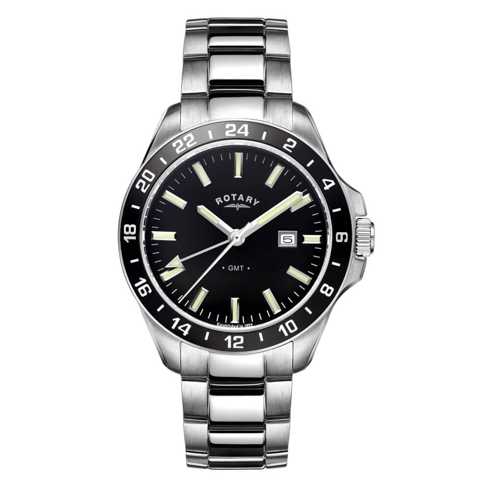 Mens GMT Bracelet Watch