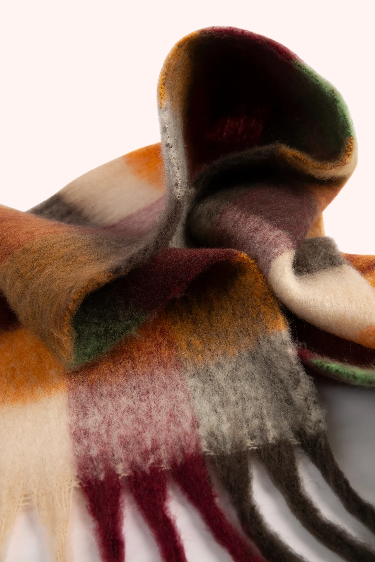 Molly Cosy Scarf In Russet Mix